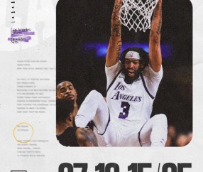 37+18锤爆篮网内线！浓眉一柱擎天取下湖人第三胜